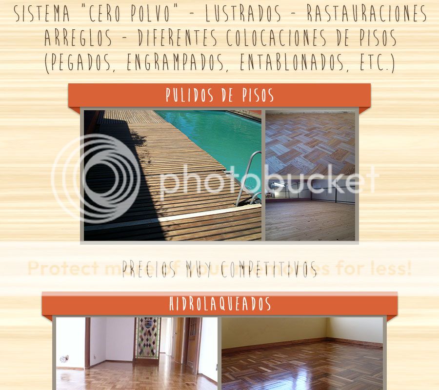 Veta Parquet pulidos de pisos, sistema cero polvo, plastificados, hidrolaqueados,encerados, lustrados, restauraciones, arreglos, colocaciones de pisos de madera pegados, engrampados, entablonados
