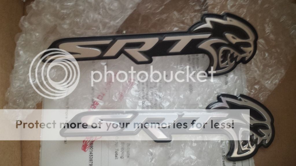 Better than OEM SRT badges! SRT Hellcat Forum