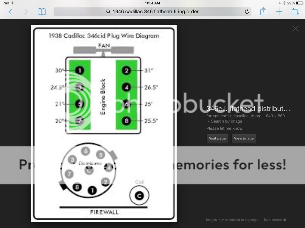 Technical 346 Cadillac distributor/firing order The H.A.M.B.