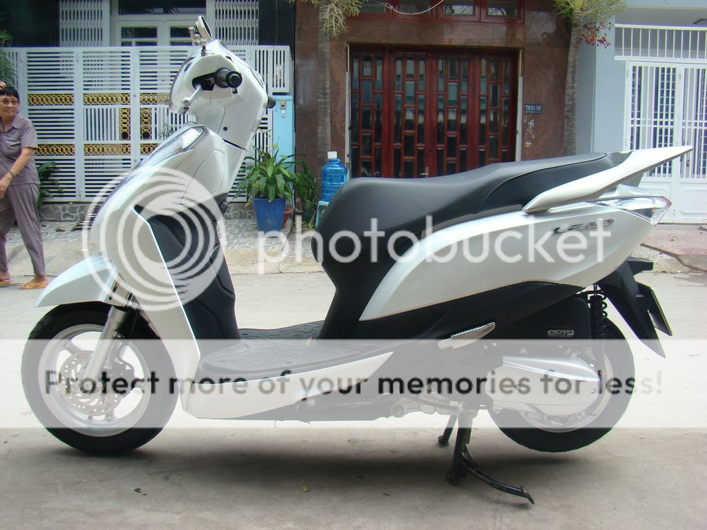 Cần bán honda lead 125 trắng bstp ngay chủ - 4