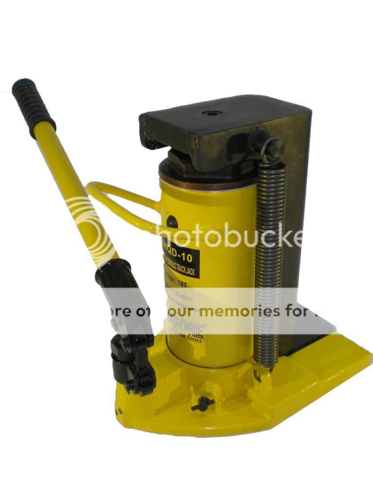 10 Ton Hydraulic Toe Jack Ram Machine Lift Cylinder QD10 eBay