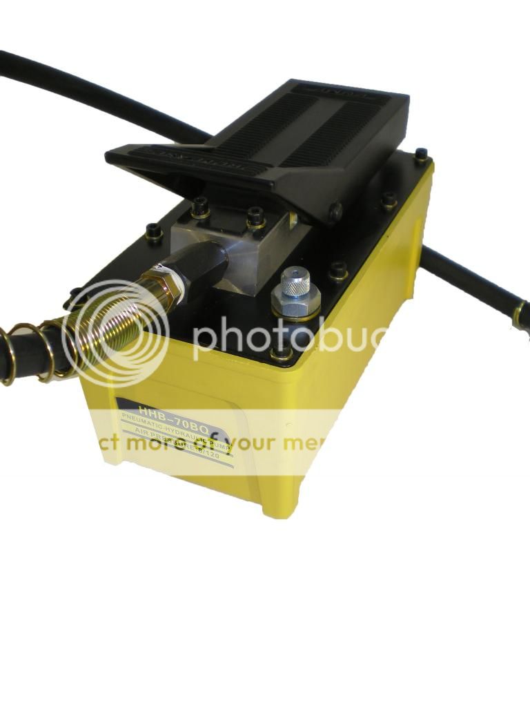 Compressed Air Driven Hydraulic Pump EZTools Professional Tools