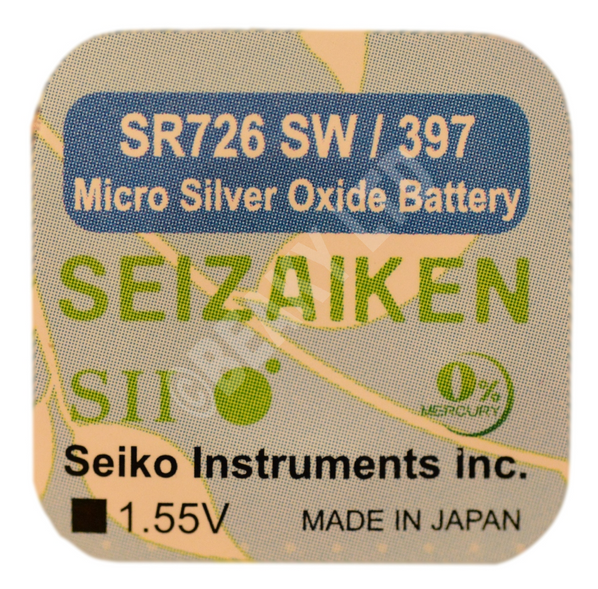 Genuine Silver Oxide Batteries 2 X Seiko Brand Watch Battery All Sizes